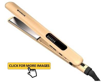 Havells-HS4152-Best-Hair-Straightener-in-India-with-Titanium-Coated-Plates-Golden